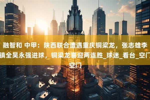 融智和 中甲：陕西联合遭遇重庆铜梁龙，张志雄李镇全吴永强进球，铜梁龙喜迎两连胜_球迷_看台_空门